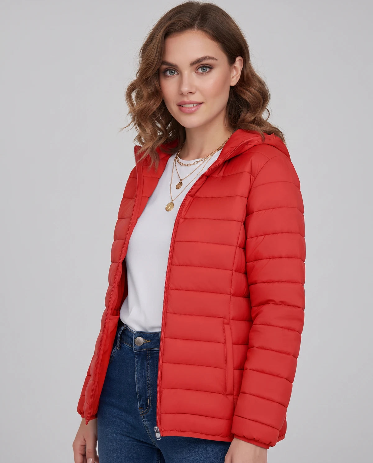 Bettina Jackets — Tomato Red