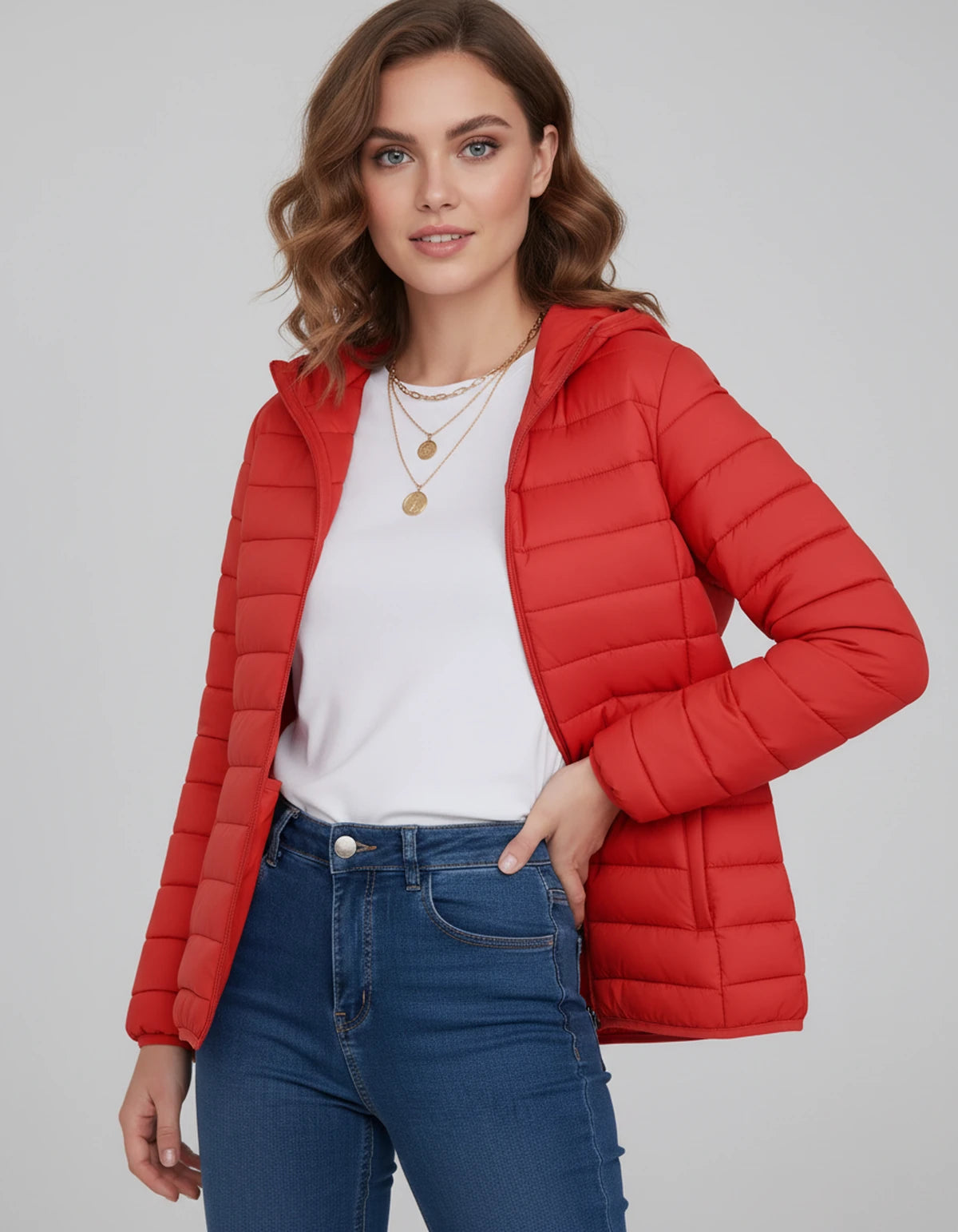 Bettina Jackets — Tomato Red | SKU: RB-424087-tomato89-CN M (US S),RB-424087-tomato89-CN L (US M),RB-424087-tomato89-CN XL (US L),RB-424087-tomato89-CN 2XL (US XL),RB-424087-tomato89-CN 3XL (US 2XL)