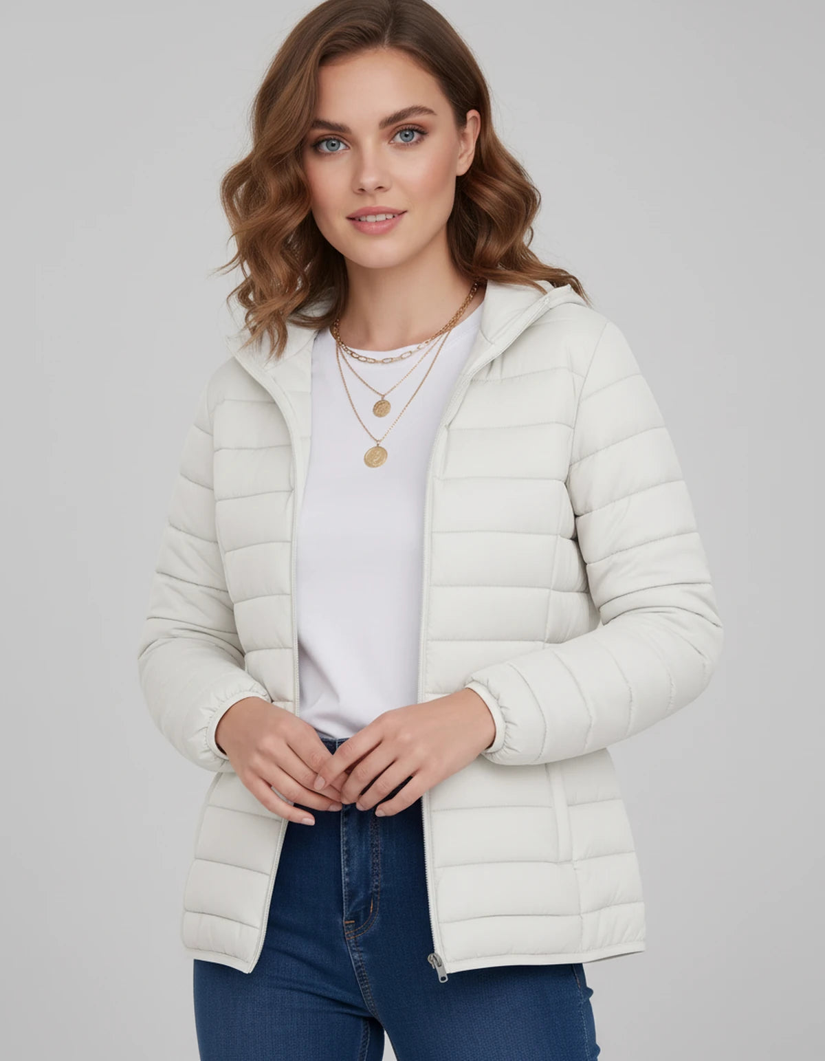 Bettina Jackets — White | SKU: RB-424087-white-CN M (US S),RB-424087-white-CN L (US M),RB-424087-white-CN XL (US L),RB-424087-white-CN 2XL (US XL),RB-424087-white-CN 3XL (US 2XL)