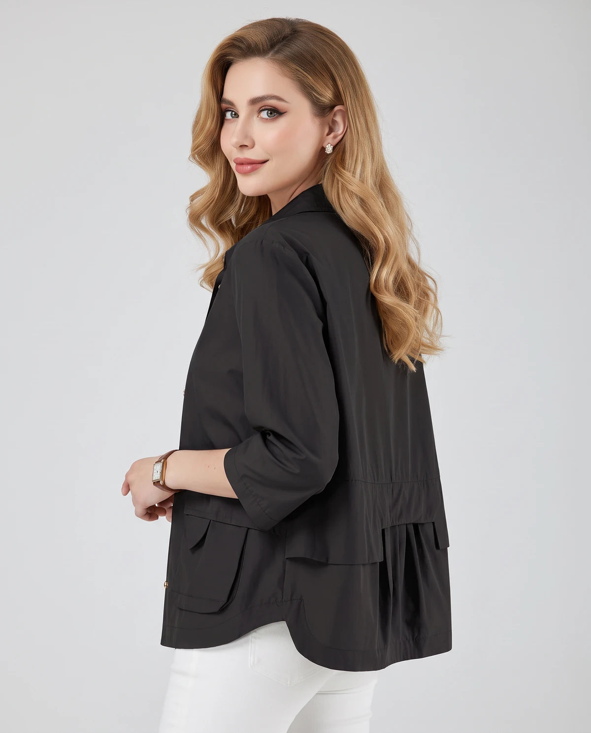 Bevelle Jackets — Black | SKU: RB-d15e67-black-XS,RB-d15e67-black-S,RB-d15e67-black-M,RB-d15e67-black-L,RB-d15e67-black-XL,RB-d15e67-black-2XL