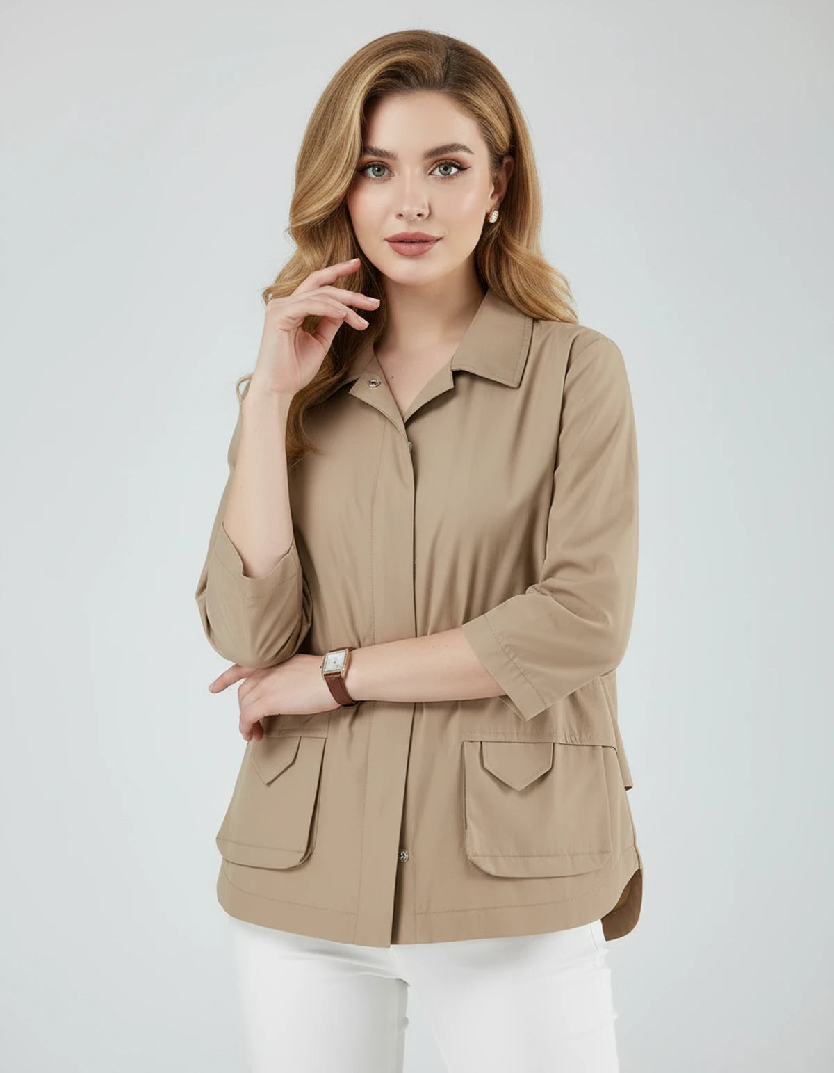 Bevelle Jackets — Khaki