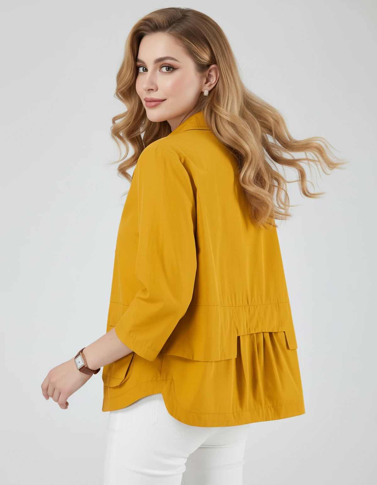 Bevelle Jackets — Yellow | SKU: RB-d15e67-yellow-XS,RB-d15e67-yellow-S,RB-d15e67-yellow-M,RB-d15e67-yellow-L,RB-d15e67-yellow-XL,RB-d15e67-yellow-2XL