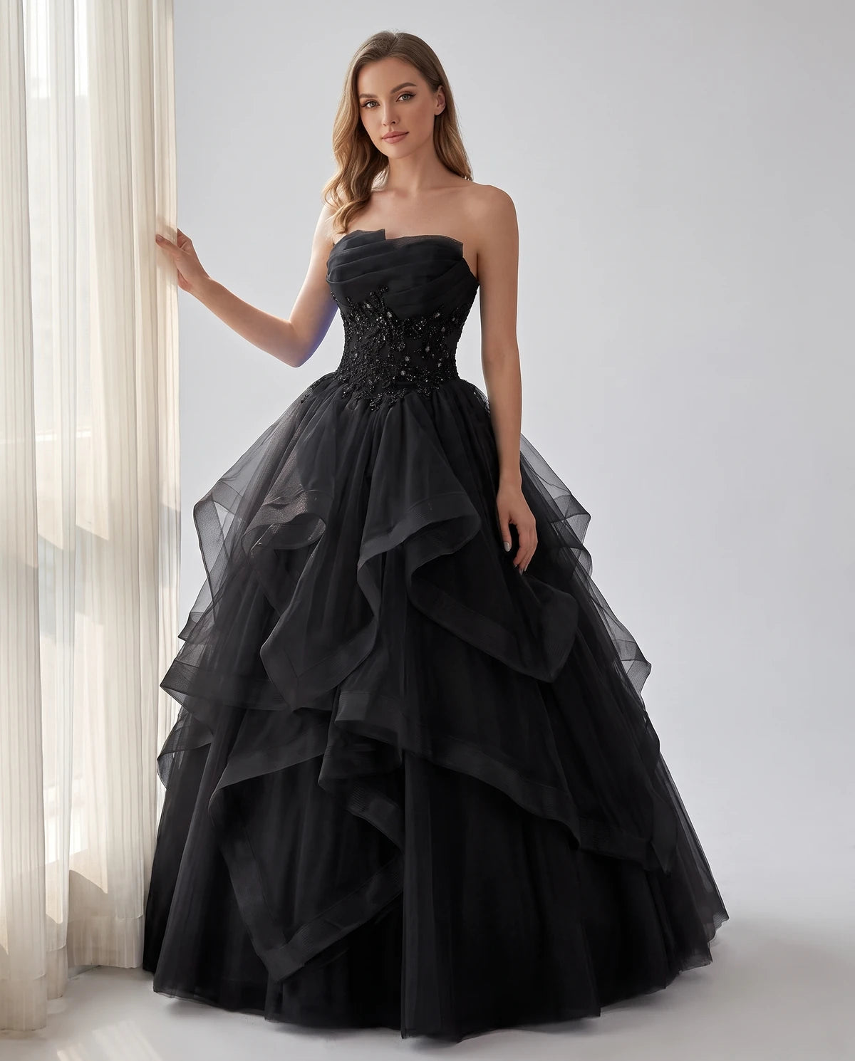 Bexley Maxi Dresses — Black