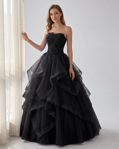 Bexley Maxi Dresses — Black