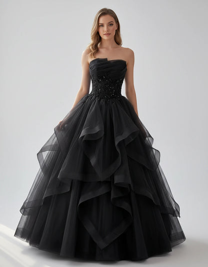 Bexley Maxi Dresses — Black | SKU: RB-f8f95a-black-2,RB-f8f95a-black-4,RB-f8f95a-black-6,RB-f8f95a-black-8,RB-f8f95a-black-10,RB-f8f95a-black-12,RB-f8f95a-black-14,RB-f8f95a-black-14W,RB-f8f95a-black-16,RB-f8f95a-black-16W,RB-f8f95a-black-18W