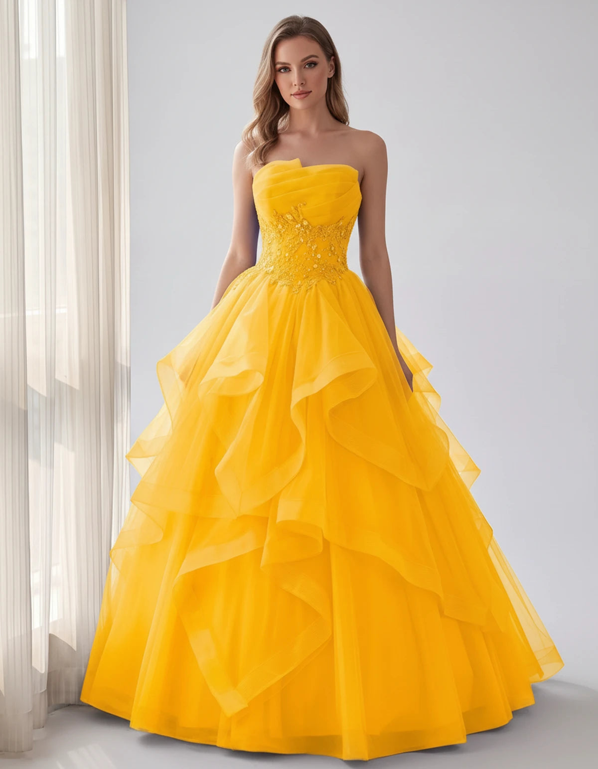 Bexley Maxi Dresses — Golden | SKU: RB-f8f95a-golden-2,RB-f8f95a-golden-4,RB-f8f95a-golden-6,RB-f8f95a-golden-8,RB-f8f95a-golden-10,RB-f8f95a-golden-12,RB-f8f95a-golden-14,RB-f8f95a-golden-14W,RB-f8f95a-golden-16,RB-f8f95a-golden-16W,RB-f8f95a-golden-18W