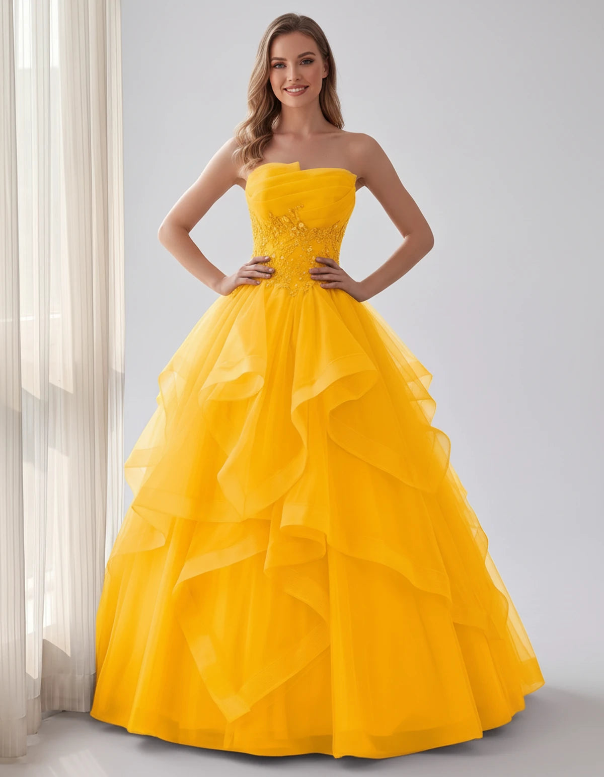 Bexley Maxi Dresses — Golden | SKU: RB-f8f95a-golden-2,RB-f8f95a-golden-4,RB-f8f95a-golden-6,RB-f8f95a-golden-8,RB-f8f95a-golden-10,RB-f8f95a-golden-12,RB-f8f95a-golden-14,RB-f8f95a-golden-14W,RB-f8f95a-golden-16,RB-f8f95a-golden-16W,RB-f8f95a-golden-18W
