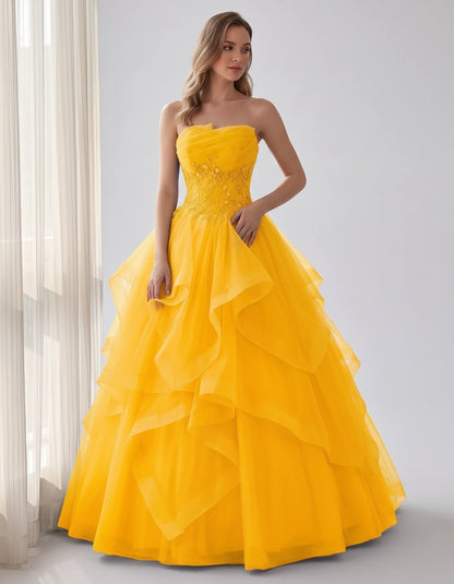 Bexley Maxi Dresses — Golden | SKU: RB-f8f95a-golden-2,RB-f8f95a-golden-4,RB-f8f95a-golden-6,RB-f8f95a-golden-8,RB-f8f95a-golden-10,RB-f8f95a-golden-12,RB-f8f95a-golden-14,RB-f8f95a-golden-14W,RB-f8f95a-golden-16,RB-f8f95a-golden-16W,RB-f8f95a-golden-18W
