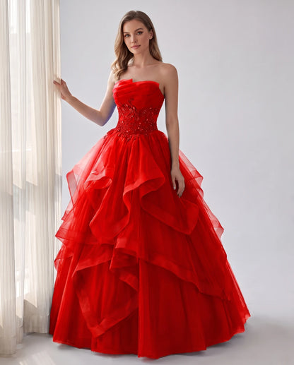 Bexley Maxi Dresses — Red
