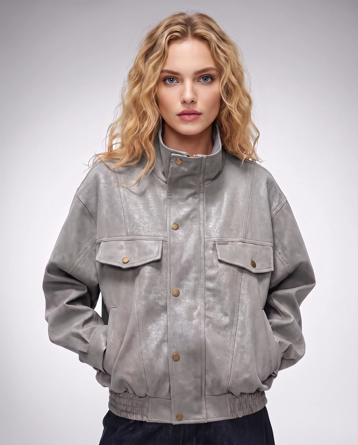 Bijou Jackets — Light gray