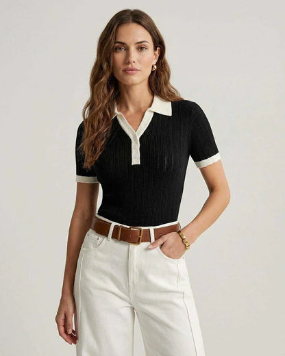 Black Cotton Polo, front view | Ramblion | SKU: SPS-48291-black-L-5001,SPS-48291-black-M-6616,SPS-48291-black-S-8604,SPS-48291-black-XL-3528,SPS-48291-black-XS-8273