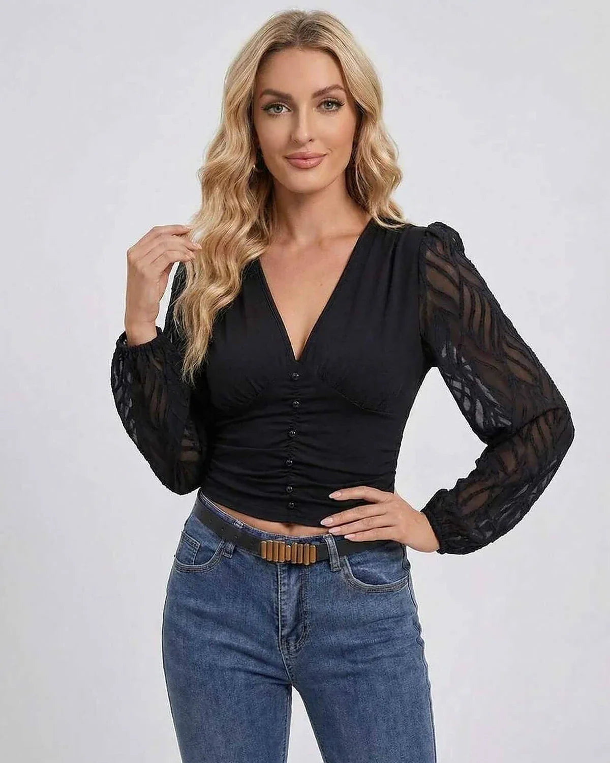 Black Pullover, front view | Ramblion | SKU: VP-53821-BLACK-L-7572,VP-53821-BLACK-M-4488,VP-53821-BLACK-S-2665,VP-53821-BLACK-XL-2273,VP-53821-BLACK-XS-9842