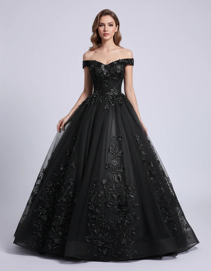 Blanchette Maxi Dresses — Black | SKU: RB-3c7112-black-2,RB-3c7112-black-4,RB-3c7112-black-6,RB-3c7112-black-8,RB-3c7112-black-10,RB-3c7112-black-12,RB-3c7112-black-14,RB-3c7112-black-14W,RB-3c7112-black-16,RB-3c7112-black-16W,RB-3c7112-black-18W
