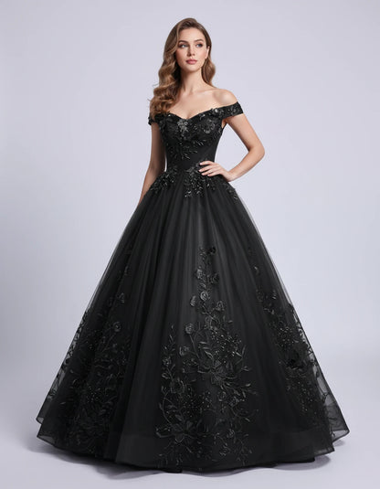 Blanchette Maxi Dresses — Black | SKU: RB-3c7112-black-2,RB-3c7112-black-4,RB-3c7112-black-6,RB-3c7112-black-8,RB-3c7112-black-10,RB-3c7112-black-12,RB-3c7112-black-14,RB-3c7112-black-14W,RB-3c7112-black-16,RB-3c7112-black-16W,RB-3c7112-black-18W