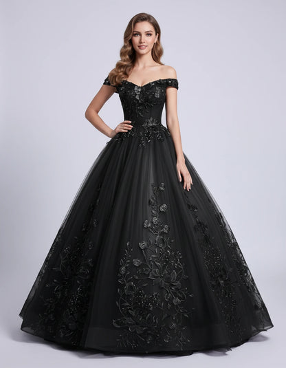 Blanchette Maxi Dresses — Black | SKU: RB-3c7112-black-2,RB-3c7112-black-4,RB-3c7112-black-6,RB-3c7112-black-8,RB-3c7112-black-10,RB-3c7112-black-12,RB-3c7112-black-14,RB-3c7112-black-14W,RB-3c7112-black-16,RB-3c7112-black-16W,RB-3c7112-black-18W