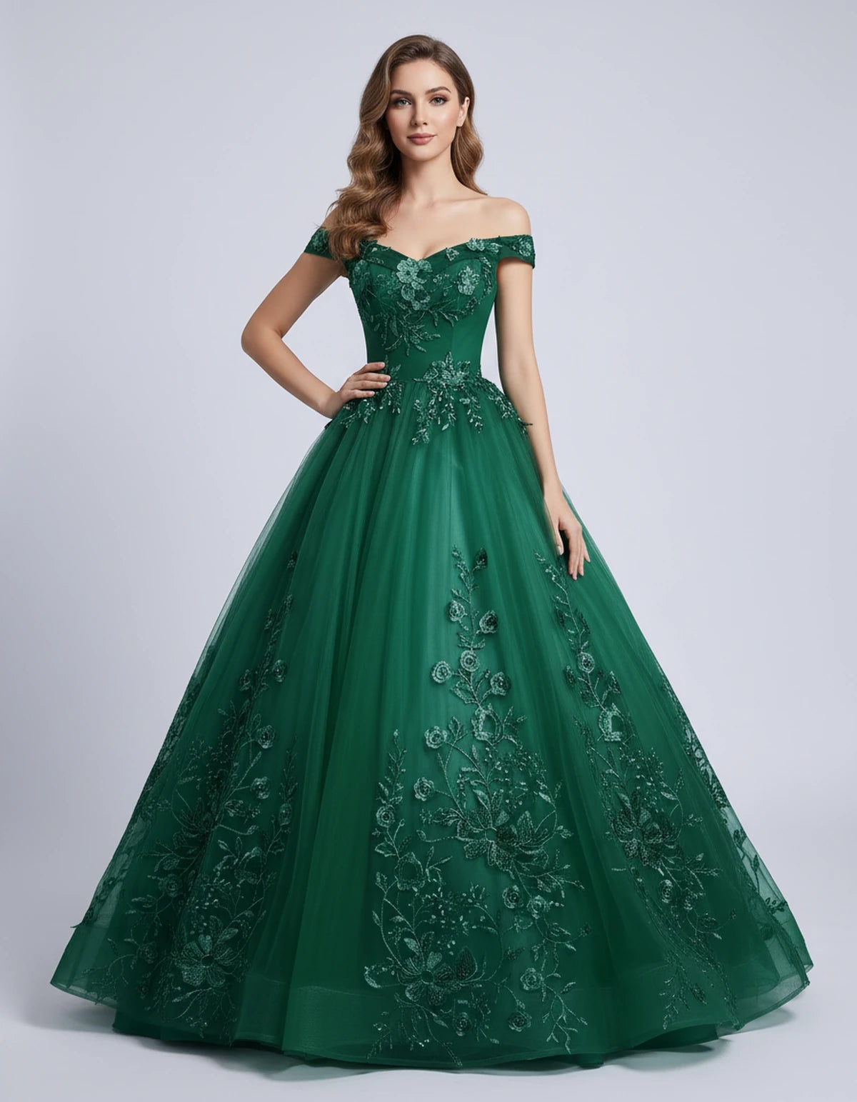 Blanchette Maxi Dresses — Dark green | SKU: RB-3c7112-darkgr94-2,RB-3c7112-darkgr94-4,RB-3c7112-darkgr94-6,RB-3c7112-darkgr94-8,RB-3c7112-darkgr94-10,RB-3c7112-darkgr94-12,RB-3c7112-darkgr94-14,RB-3c7112-darkgr94-14W,RB-3c7112-darkgr94-16,RB-3c7112-darkgr94-16W,RB-3c7112-darkgr94-18W