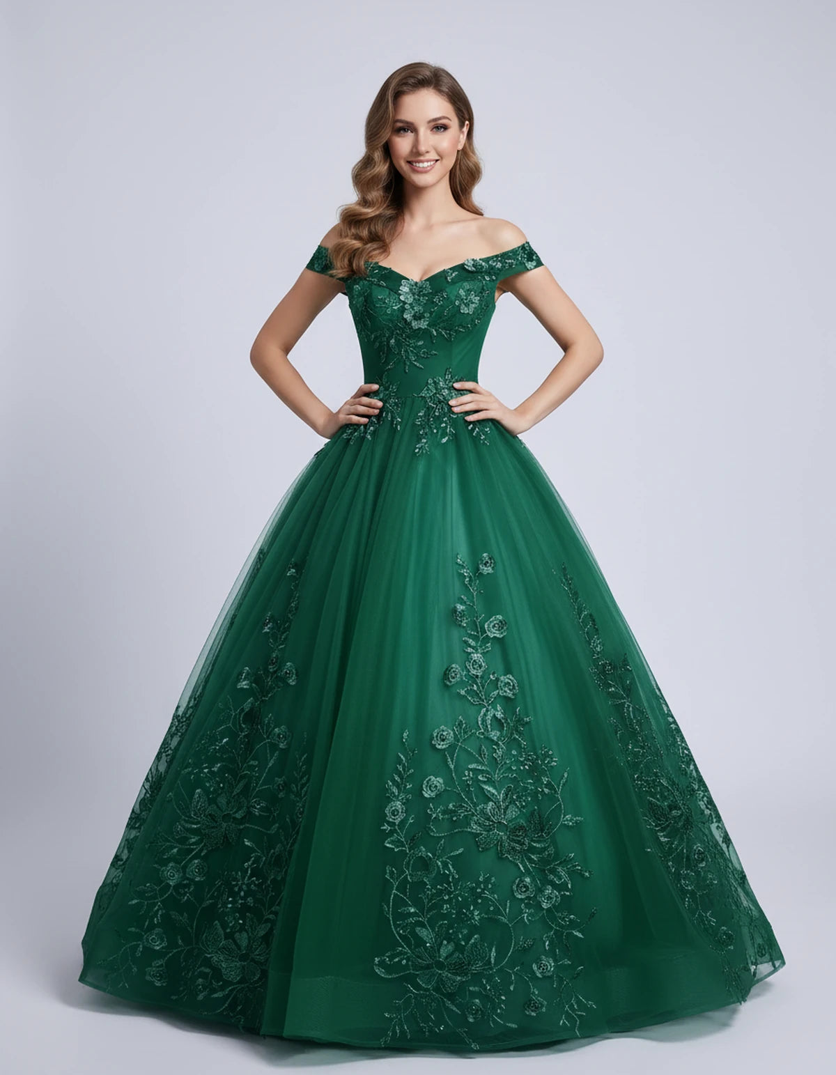 Blanchette Maxi Dresses — Dark green | SKU: RB-3c7112-darkgr94-2,RB-3c7112-darkgr94-4,RB-3c7112-darkgr94-6,RB-3c7112-darkgr94-8,RB-3c7112-darkgr94-10,RB-3c7112-darkgr94-12,RB-3c7112-darkgr94-14,RB-3c7112-darkgr94-14W,RB-3c7112-darkgr94-16,RB-3c7112-darkgr94-16W,RB-3c7112-darkgr94-18W