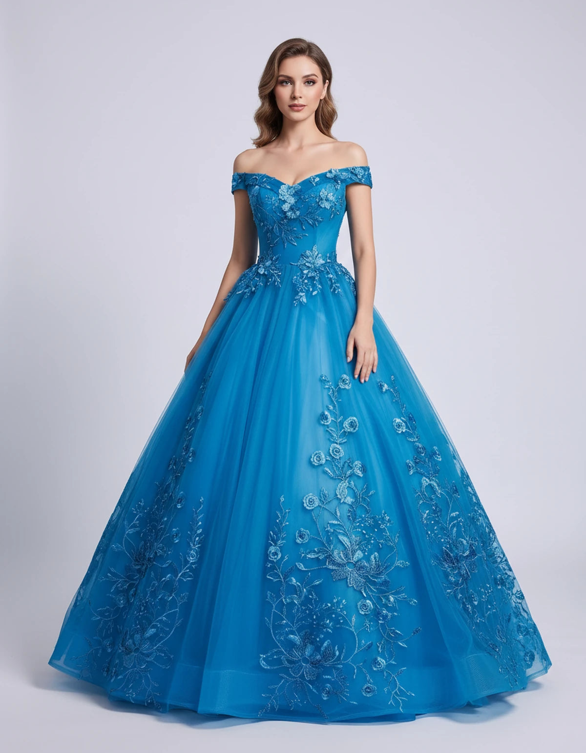 Blanchette Maxi Dresses — Lake blue | SKU: RB-3c7112-lakeblue-2,RB-3c7112-lakeblue-4,RB-3c7112-lakeblue-6,RB-3c7112-lakeblue-8,RB-3c7112-lakeblue-10,RB-3c7112-lakeblue-12,RB-3c7112-lakeblue-14,RB-3c7112-lakeblue-14W,RB-3c7112-lakeblue-16,RB-3c7112-lakeblue-16W,RB-3c7112-lakeblue-18W