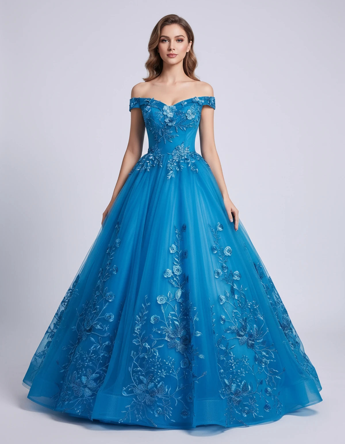 Blanchette Maxi Dresses — Lake blue | SKU: RB-3c7112-lakeblue-2,RB-3c7112-lakeblue-4,RB-3c7112-lakeblue-6,RB-3c7112-lakeblue-8,RB-3c7112-lakeblue-10,RB-3c7112-lakeblue-12,RB-3c7112-lakeblue-14,RB-3c7112-lakeblue-14W,RB-3c7112-lakeblue-16,RB-3c7112-lakeblue-16W,RB-3c7112-lakeblue-18W