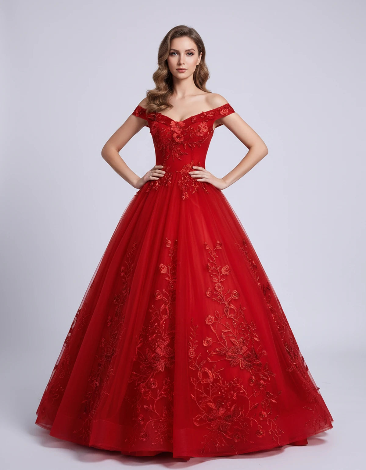 Blanchette Maxi Dresses — Red | SKU: RB-3c7112-red-2,RB-3c7112-red-4,RB-3c7112-red-6,RB-3c7112-red-8,RB-3c7112-red-10,RB-3c7112-red-12,RB-3c7112-red-14,RB-3c7112-red-14W,RB-3c7112-red-16,RB-3c7112-red-16W,RB-3c7112-red-18W