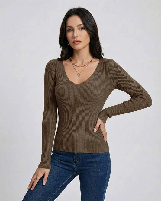 Blue Pullover, front view | Ramblion | SKU: EP-29384-BRN-L-2148,EP-29384-BRN-M-6889,EP-29384-BRN-S-6715,EP-29384-BRN-XL-9263,EP-29384-BRN-XS-5414