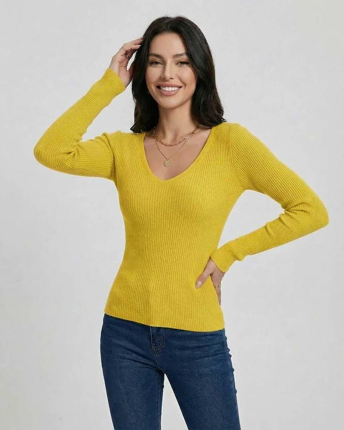 Blue Pullover, front view | Ramblion | SKU: SB-29175-YLW-L-4309,SB-29175-YLW-M-2956,SB-29175-YLW-S-2137,SB-29175-YLW-XL-7226,SB-29175-YLW-XS-3236