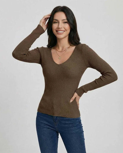Blue Pullover, front view | Ramblion | SKU: EP-29384-BRN-L-2148,EP-29384-BRN-M-6889,EP-29384-BRN-S-6715,EP-29384-BRN-XL-9263,EP-29384-BRN-XS-5414
