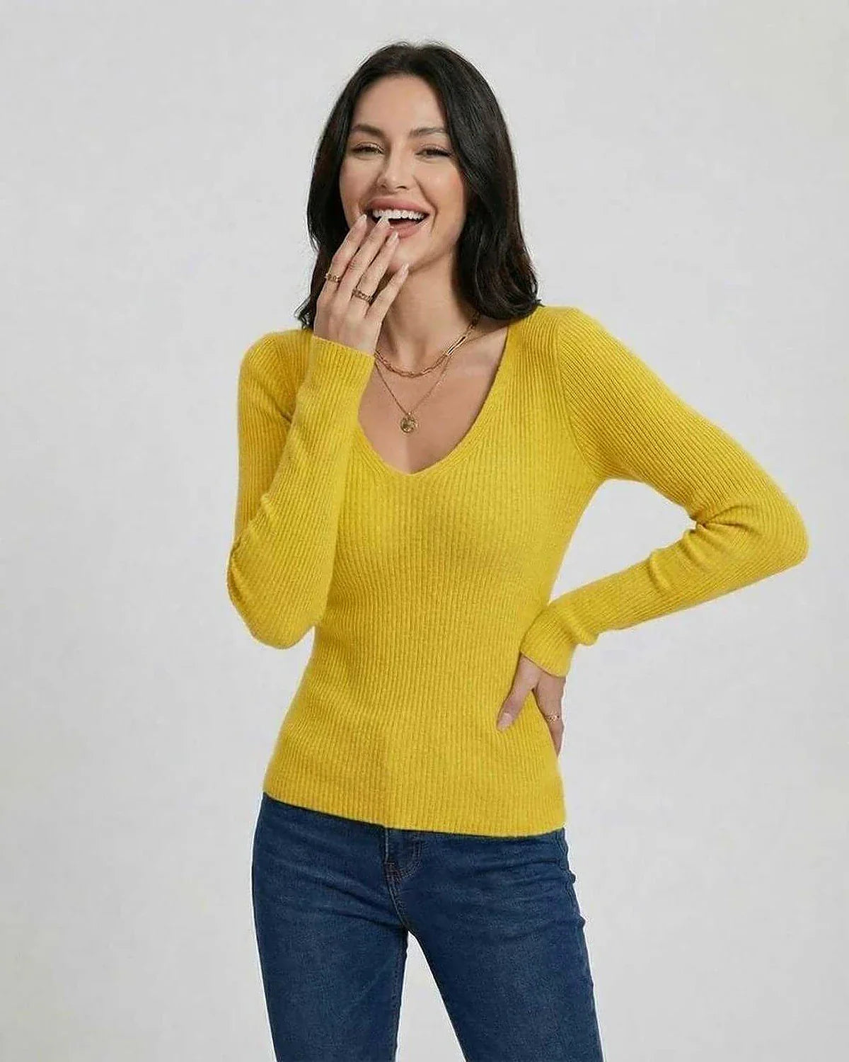 Blue Pullover, front view | Ramblion | SKU: SB-29175-YLW-L-4309,SB-29175-YLW-M-2956,SB-29175-YLW-S-2137,SB-29175-YLW-XL-7226,SB-29175-YLW-XS-3236