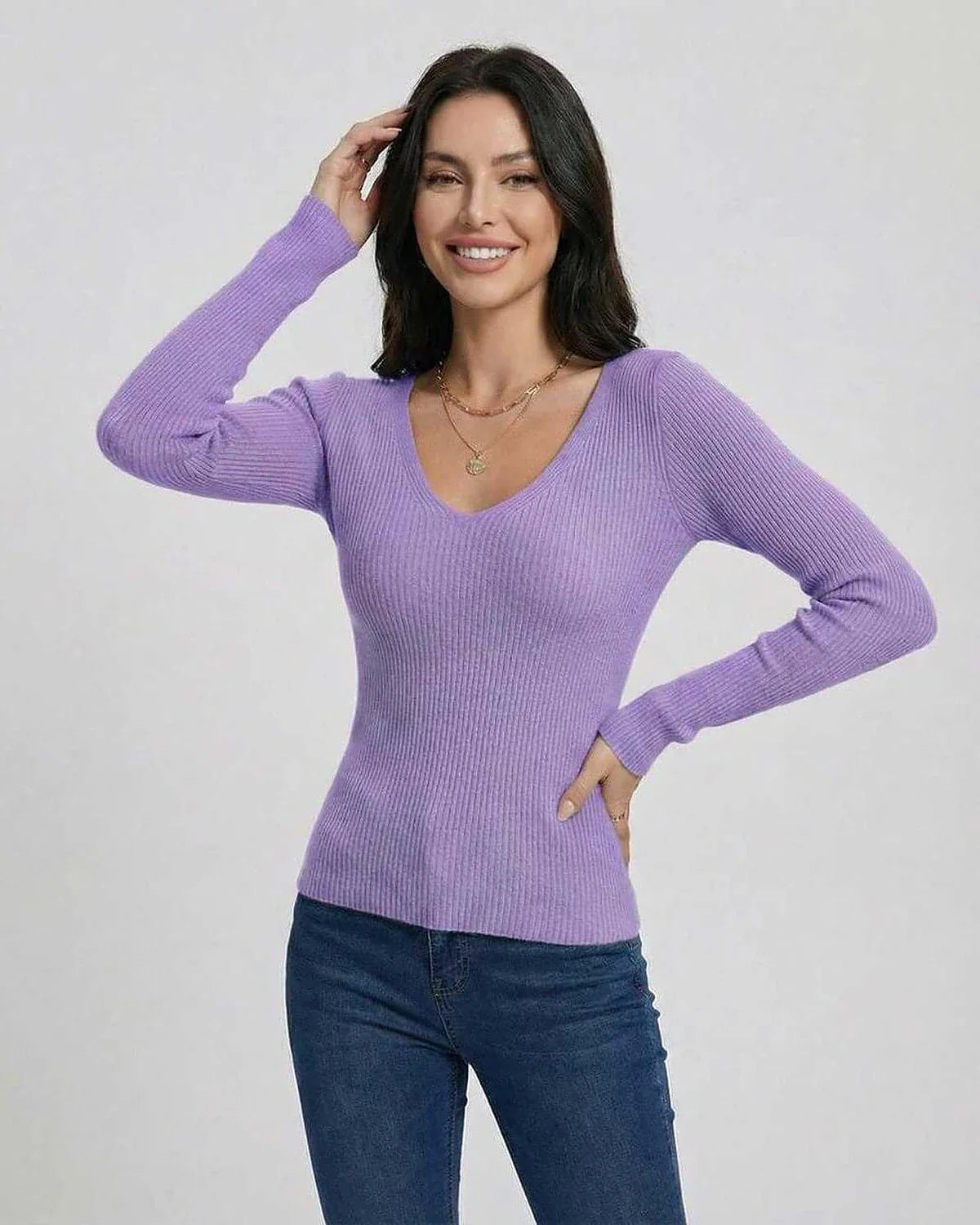 Blue Pullover, front view | Ramblion | SKU: LB-29417-LAV-L-3981,LB-29417-LAV-M-2791,LB-29417-LAV-S-7469,LB-29417-LAV-XL-2338,LB-29417-LAV-XS-1647