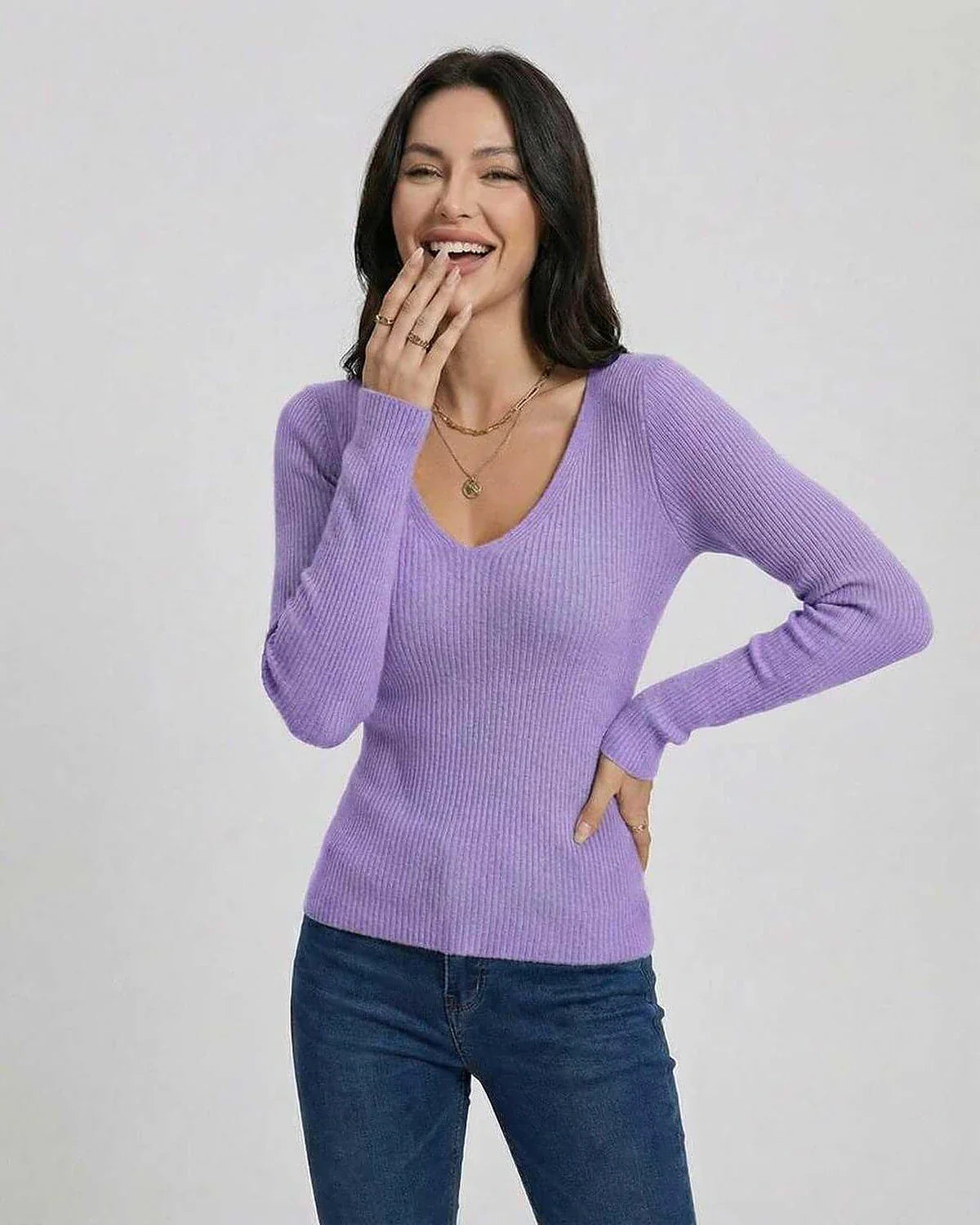 Blue Pullover, front view | Ramblion | SKU: LB-29417-LAV-L-3981,LB-29417-LAV-M-2791,LB-29417-LAV-S-7469,LB-29417-LAV-XL-2338,LB-29417-LAV-XS-1647