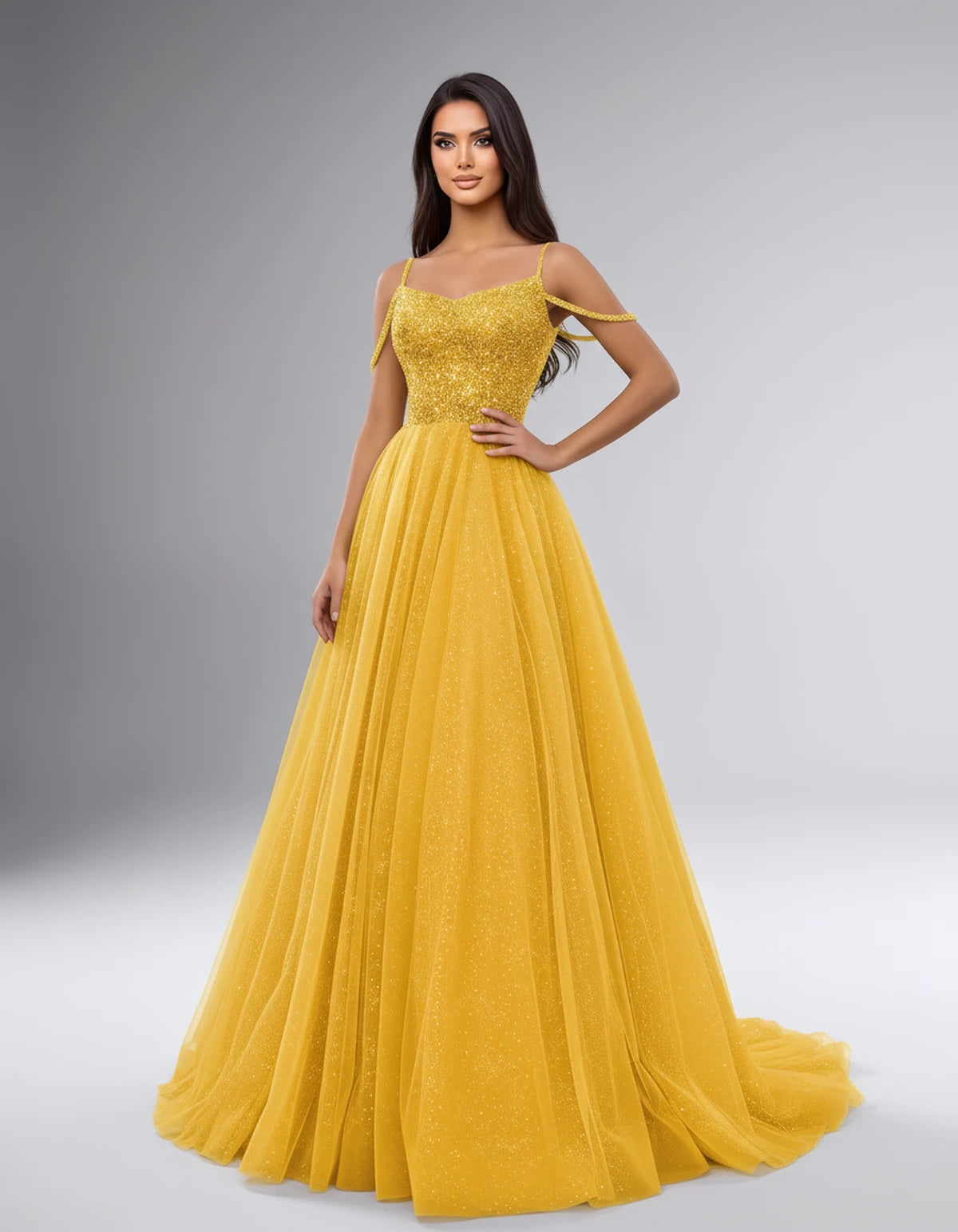 Bordeaux Maxi Dresses — Yellow | SKU: RB-14be82-yellow-2,RB-14be82-yellow-4,RB-14be82-yellow-6,RB-14be82-yellow-8,RB-14be82-yellow-10,RB-14be82-yellow-12,RB-14be82-yellow-14,RB-14be82-yellow-16,RB-14be82-yellow-16W,RB-14be82-yellow-18W,RB-14be82-yellow-20W,RB-14be82-yellow-22W
