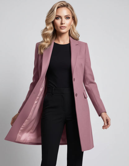Brindille Jackets — Pink | SKU: RB-26e776-pink-XS,RB-26e776-pink-S,RB-26e776-pink-M,RB-26e776-pink-L,RB-26e776-pink-XL,RB-26e776-pink-2XL