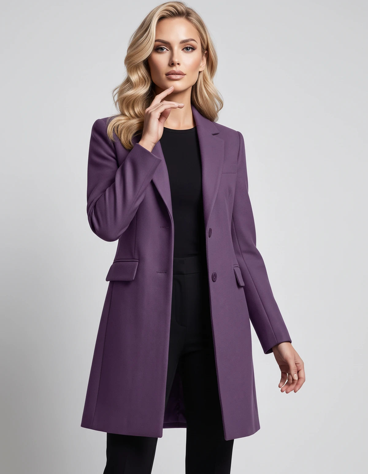 Brindille Jackets — Purple | SKU: RB-26e776-purple-XS,RB-26e776-purple-S,RB-26e776-purple-M,RB-26e776-purple-L,RB-26e776-purple-XL,RB-26e776-purple-2XL