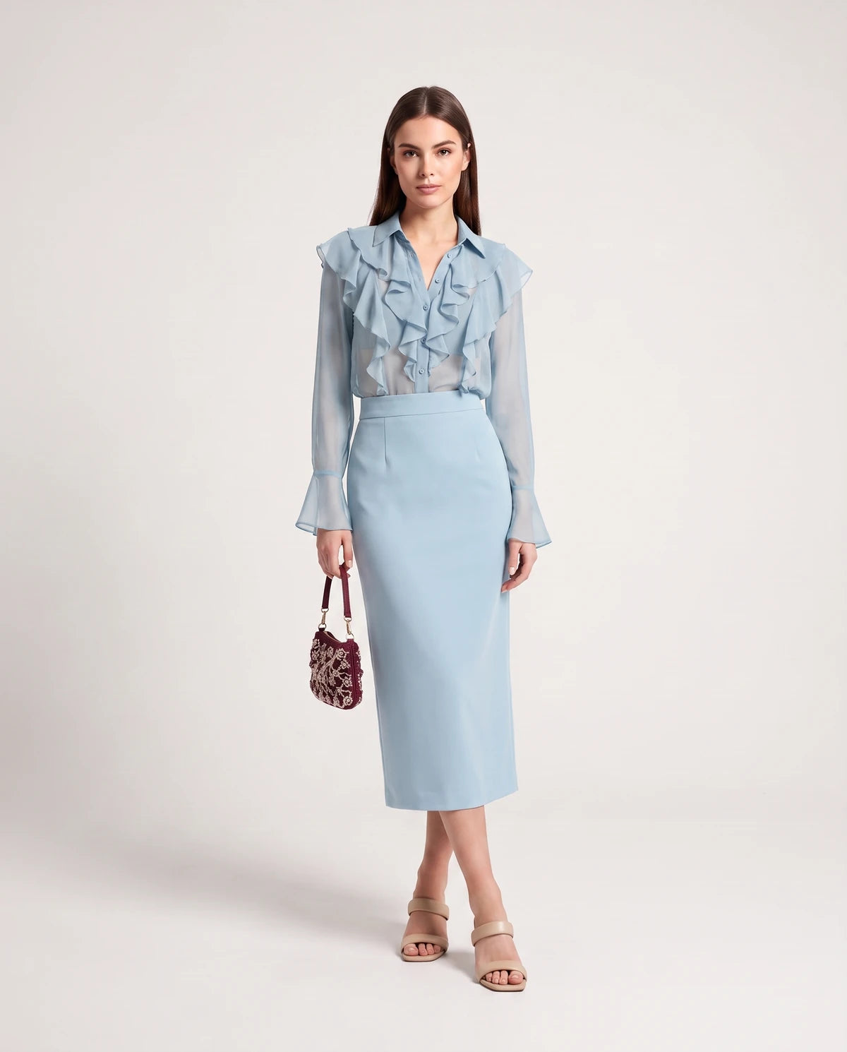 Briony Midi Dresses — 03 Blue