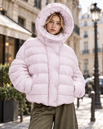 Brisanne Jackets — Pink | SKU: RB-974c9a-pink-XS,RB-974c9a-pink-S,RB-974c9a-pink-M,RB-974c9a-pink-L
