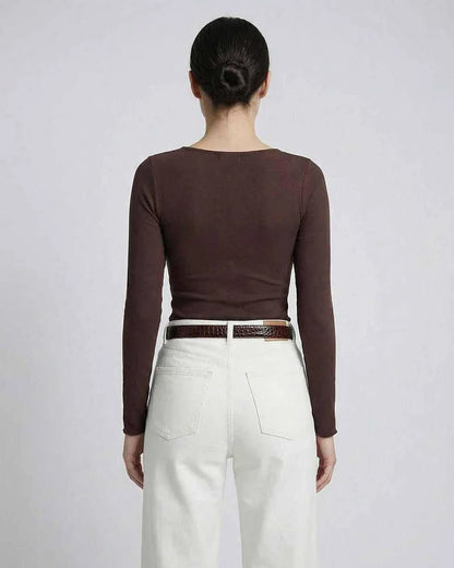 Brown Sleeve, back view | Ramblion | SKU: SL-593847216-brown-L-5142,SL-593847216-brown-M-5936,SL-593847216-brown-S-2988,SL-593847216-brown-XL-1433,SL-593847216-brown-XS-3643