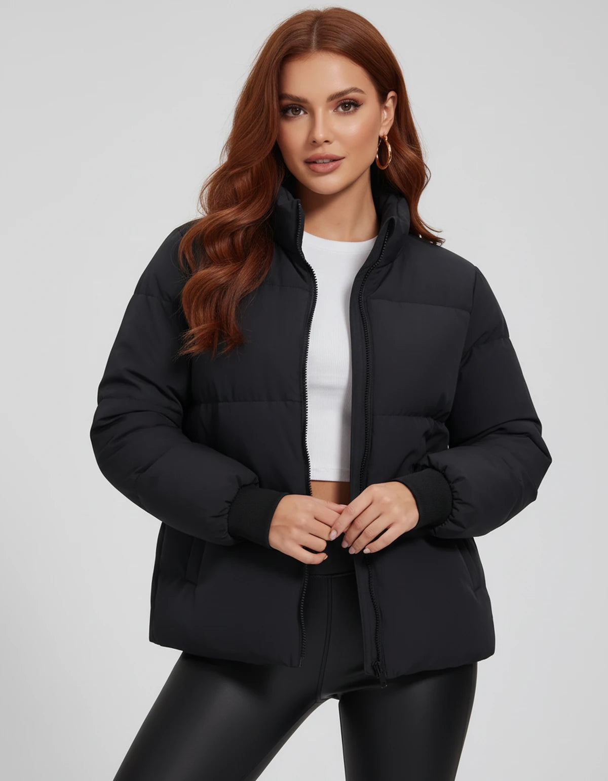 Bryndis Jackets — Black | SKU: RB-48d636-black-XS,RB-48d636-black-S,RB-48d636-black-M,RB-48d636-black-L,RB-48d636-black-XL,RB-48d636-black-2XL