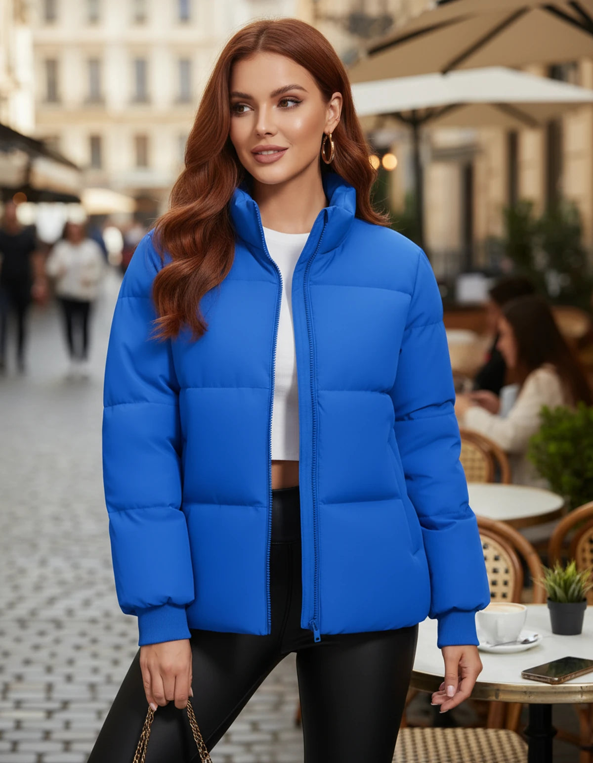 Bryndis Jackets — Bright blue | SKU: RB-48d636-bright4c-XS,RB-48d636-bright4c-S,RB-48d636-bright4c-M,RB-48d636-bright4c-L,RB-48d636-bright4c-XL,RB-48d636-bright4c-2XL