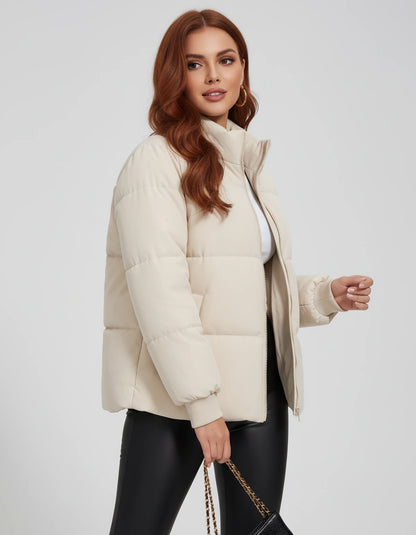 Bryndis Jackets — Off-white | SKU: RB-48d636-offwhite-XS,RB-48d636-offwhite-S,RB-48d636-offwhite-M,RB-48d636-offwhite-L,RB-48d636-offwhite-XL,RB-48d636-offwhite-2XL