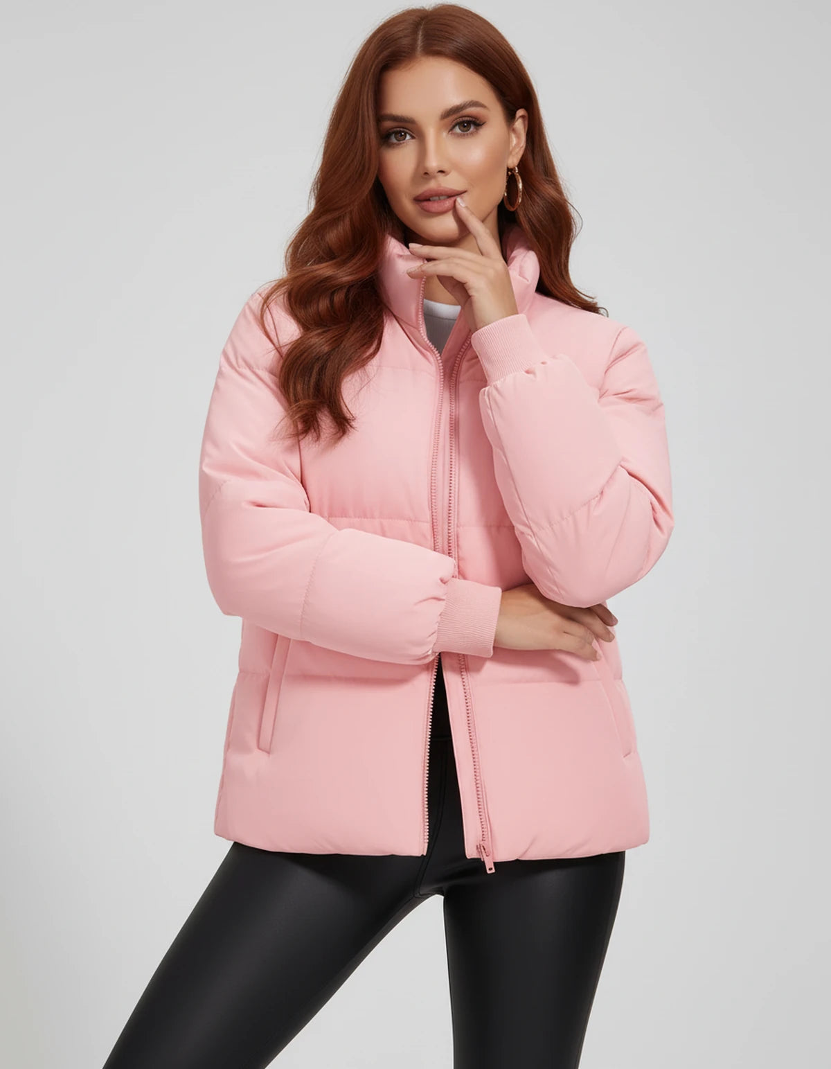Bryndis Jackets — Sakura pink | SKU: RB-48d636-sakuraba-XS,RB-48d636-sakuraba-S,RB-48d636-sakuraba-M,RB-48d636-sakuraba-L,RB-48d636-sakuraba-XL,RB-48d636-sakuraba-2XL