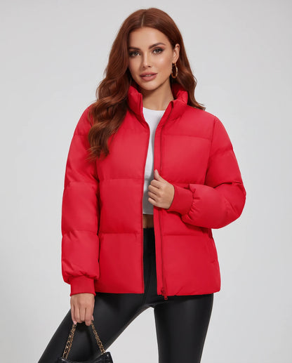 Bryndis Jackets — Tomato red