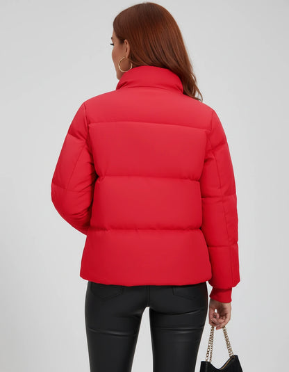Bryndis Jackets — Tomato red | SKU: RB-48d636-tomato89-XS,RB-48d636-tomato89-S,RB-48d636-tomato89-M,RB-48d636-tomato89-L,RB-48d636-tomato89-XL,RB-48d636-tomato89-2XL