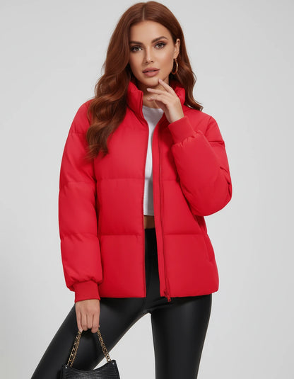 Bryndis Jackets — Tomato red | SKU: RB-48d636-tomato89-XS,RB-48d636-tomato89-S,RB-48d636-tomato89-M,RB-48d636-tomato89-L,RB-48d636-tomato89-XL,RB-48d636-tomato89-2XL