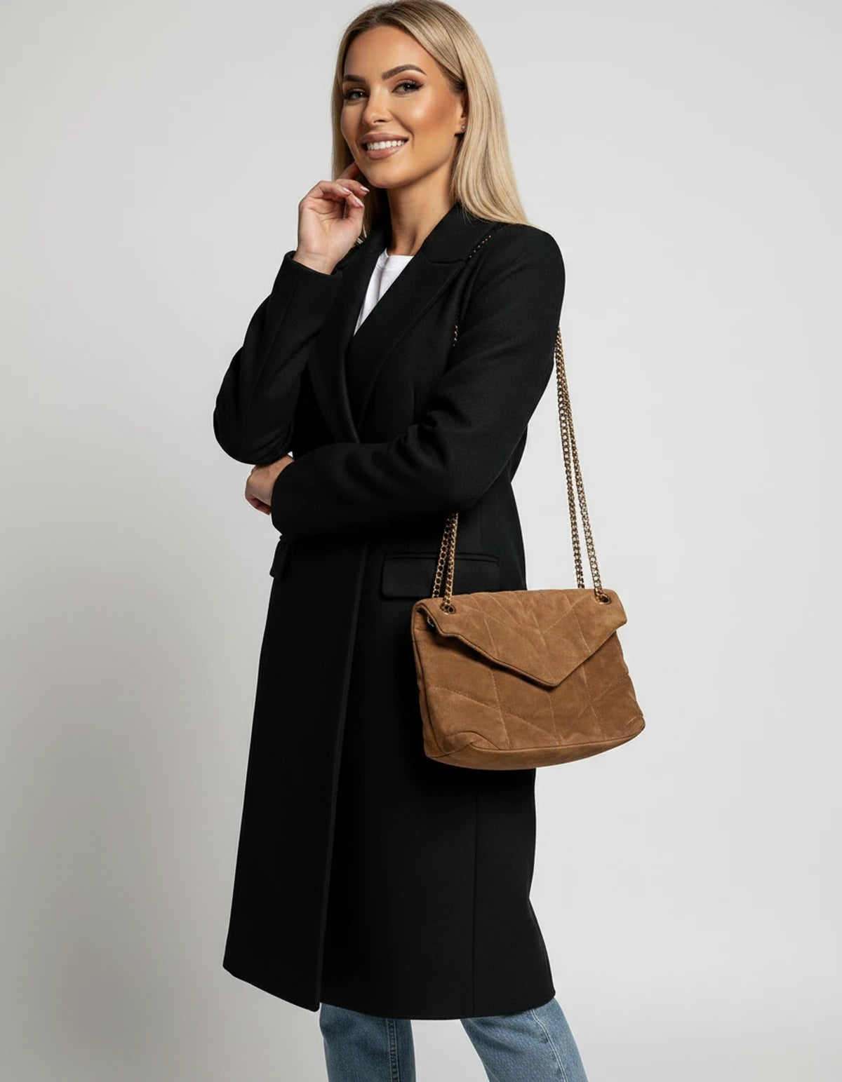 Calanthe Jackets — Black | SKU: RB-f938d2-black-XS,RB-f938d2-black-S,RB-f938d2-black-M,RB-f938d2-black-L,RB-f938d2-black-XL,RB-f938d2-black-2XL