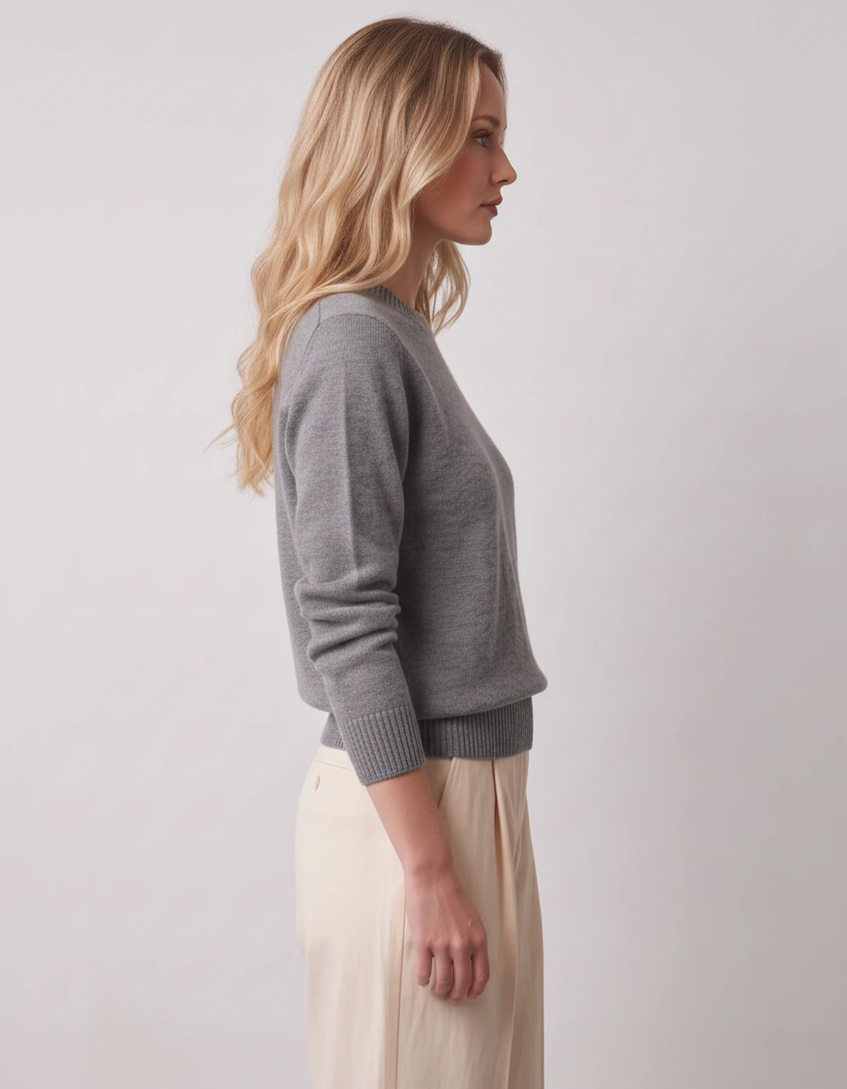 Calenne Sweaters — Gray | SKU: RB-fe530b-gray-XS,RB-fe530b-gray-S,RB-fe530b-gray-M,RB-fe530b-gray-L,RB-fe530b-gray-XL,RB-fe530b-gray-2XL