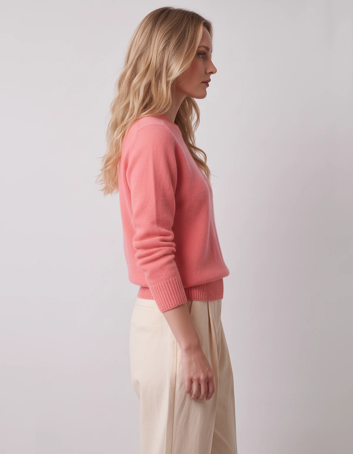 Calenne Sweaters — Pink | SKU: RB-fe530b-pink-XS,RB-fe530b-pink-S,RB-fe530b-pink-M,RB-fe530b-pink-L,RB-fe530b-pink-XL,RB-fe530b-pink-2XL