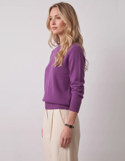 Calenne Sweaters — Purple