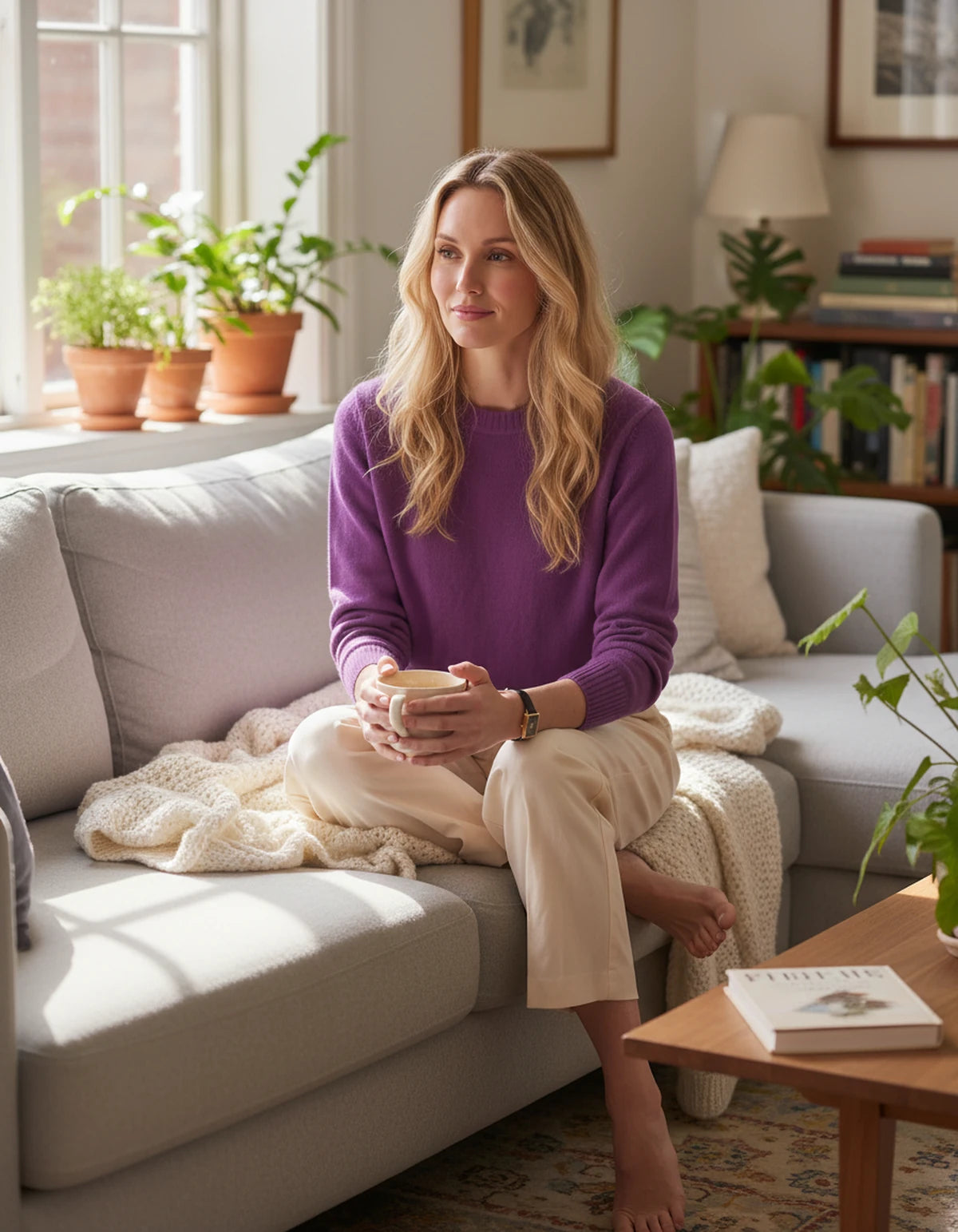 Calenne Sweaters — Purple | SKU: RB-fe530b-purple-XS,RB-fe530b-purple-S,RB-fe530b-purple-M,RB-fe530b-purple-L,RB-fe530b-purple-XL,RB-fe530b-purple-2XL