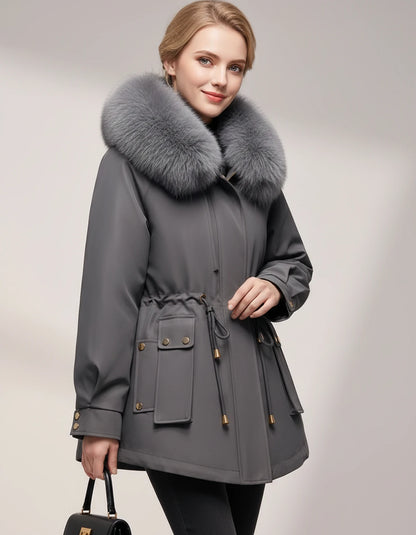 Callista Jackets — Dark gray | SKU: RB-9b9201-darkgray-XS,RB-9b9201-darkgray-S,RB-9b9201-darkgray-M,RB-9b9201-darkgray-L,RB-9b9201-darkgray-XL,RB-9b9201-darkgray-2XL