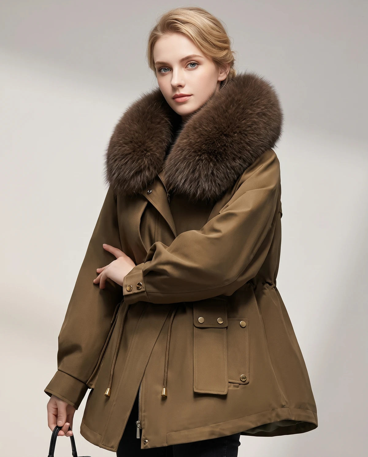 Callista Jackets — Khaki | SKU: RB-9b9201-khaki-XS,RB-9b9201-khaki-S,RB-9b9201-khaki-M,RB-9b9201-khaki-L,RB-9b9201-khaki-XL,RB-9b9201-khaki-2XL